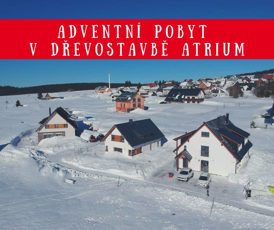 Soutěž o pobyt v dřevostavbě ATRIUM