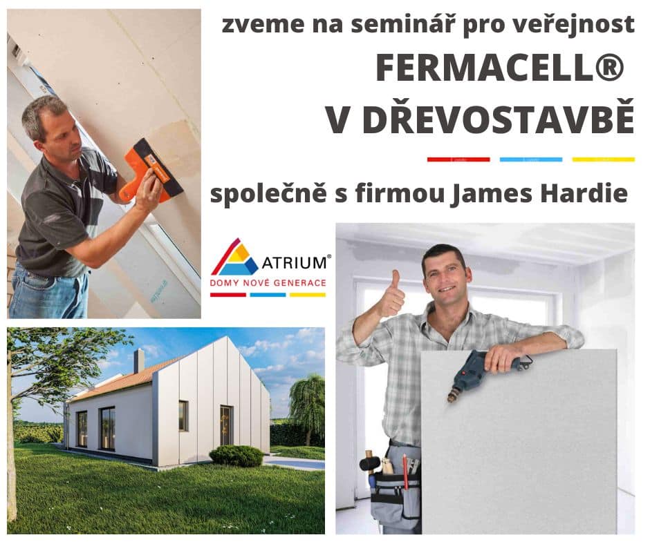 Fermacell v dřevostavbě